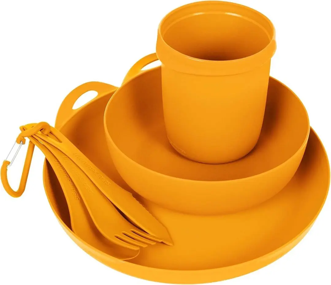 Sea To Summit Delta Camp Set Servies Geel Kunststof 6-delig