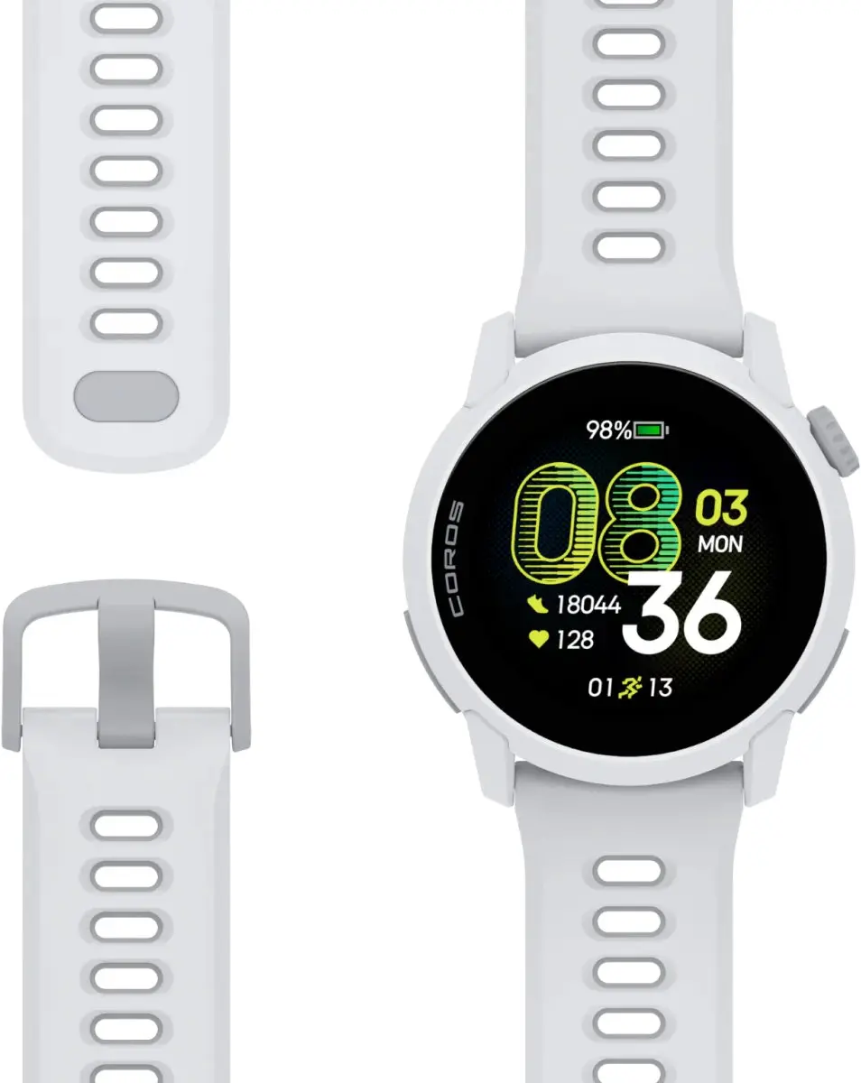 Coros Pace 4 - 43mm - Siliconen - Zwart - afbeelding 6 van 6