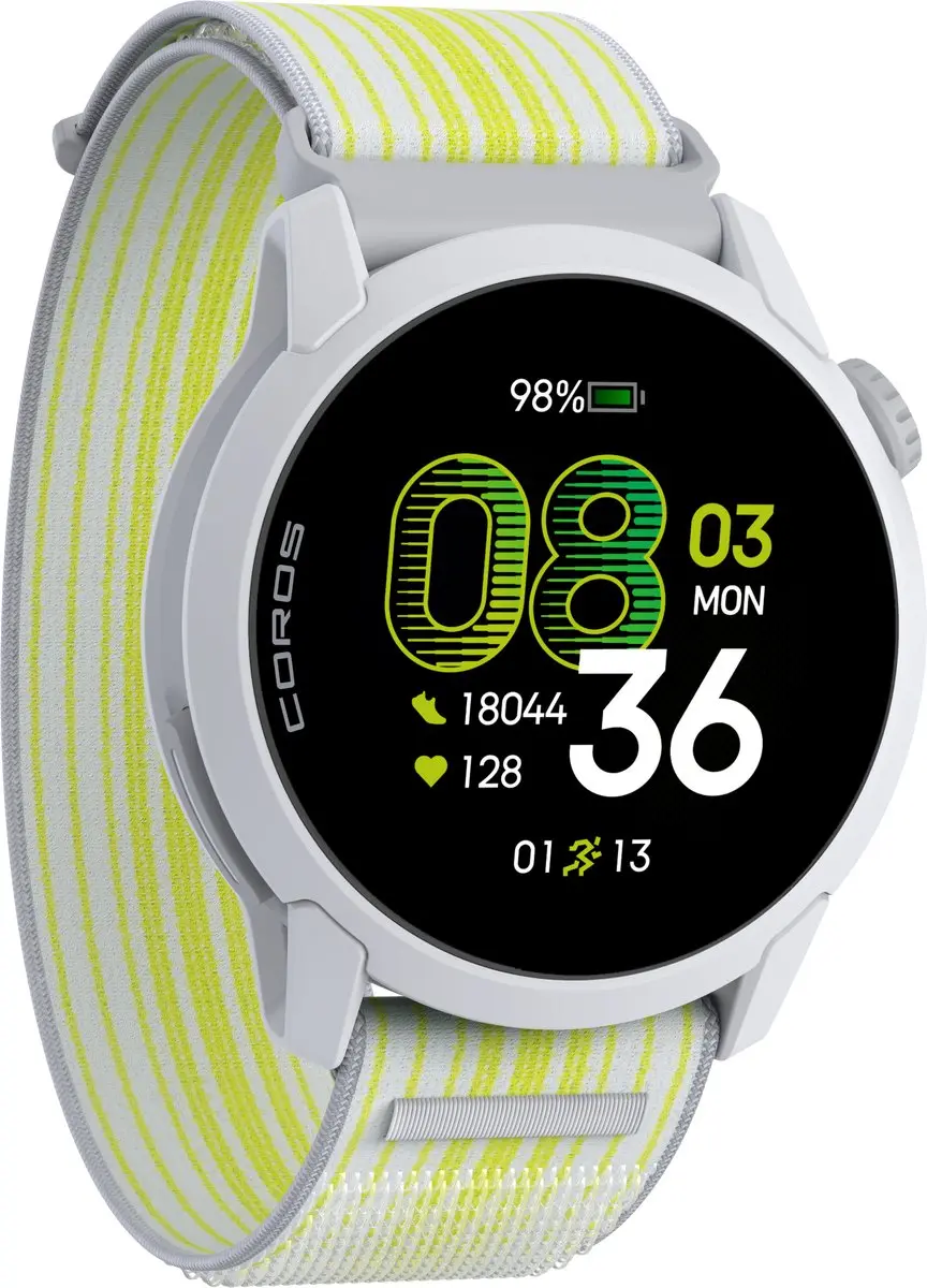 Coros Pace 4 - 43mm - Nylon - Wit - afbeelding 6 van 6
