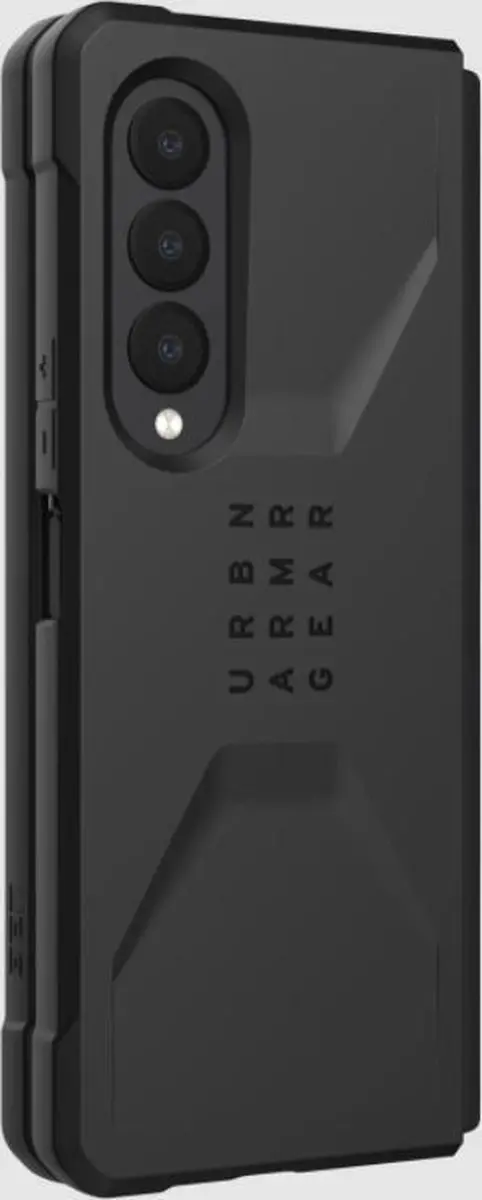 Urban Armor Gear Civilian Backcover - Samsung Galaxy Z Fold3 5G - Zwart - afbeelding 6 van 6