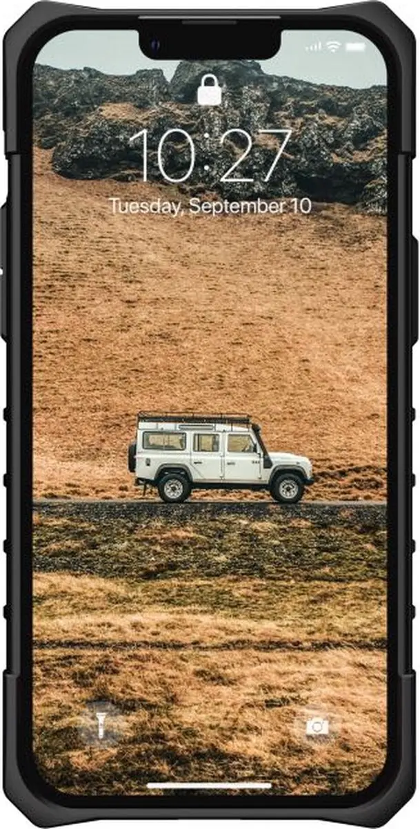 Urban Armor Gear Pathfinder iPhone 13 Pro Hoesje - Zwart - afbeelding 6 van 6
