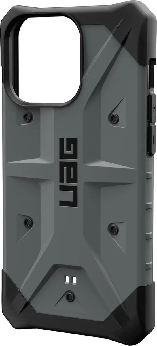 Urban Armor Gear Pathfinder iPhone 13 Pro Hoesje - Zilver - afbeelding 2 van 6