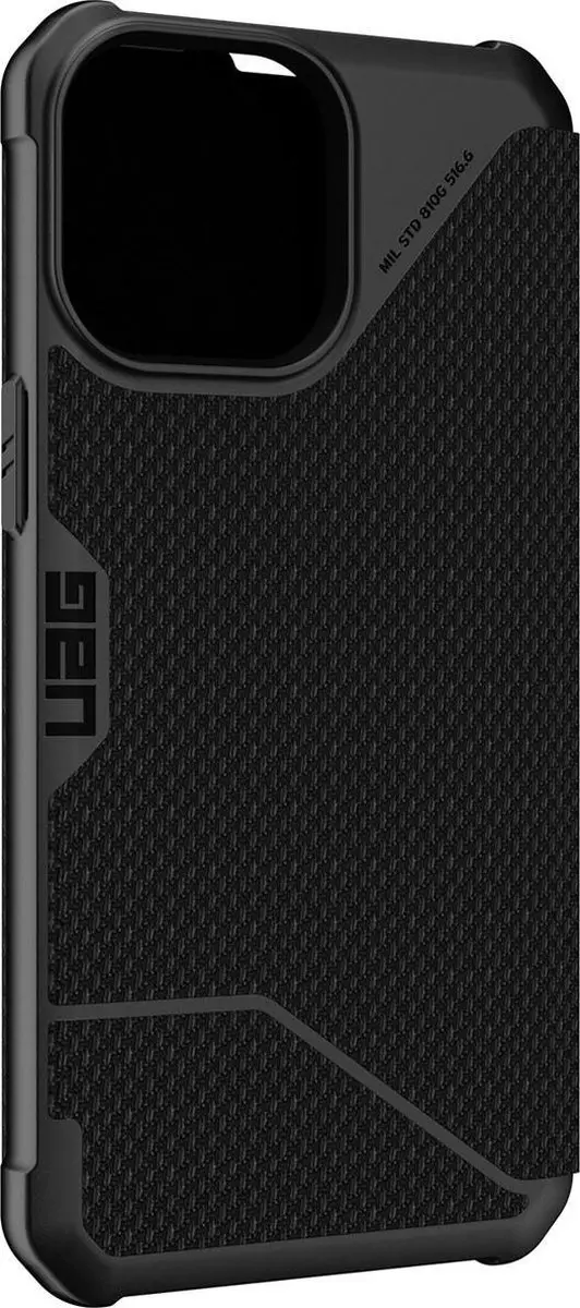 Urban Armor Gear Metropolis iPhone 13 Pro Max Hoesje - 113166113940 - Zwart - afbeelding 2 van 6