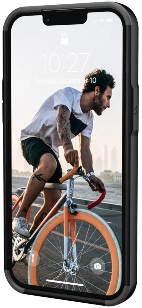 Urban Armor Gear Civilian Series iPhone 13 Pro Max Hoesje - Blauw - afbeelding 4 van 6