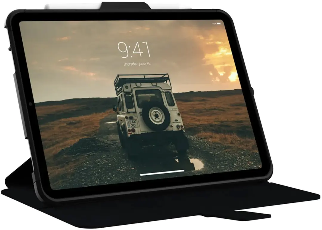 Urban Armor Gear Scout Folio 12339I114040 Tabletcover - Apple iPad 10/11 10.9" - Zwart - afbeelding 5 van 6