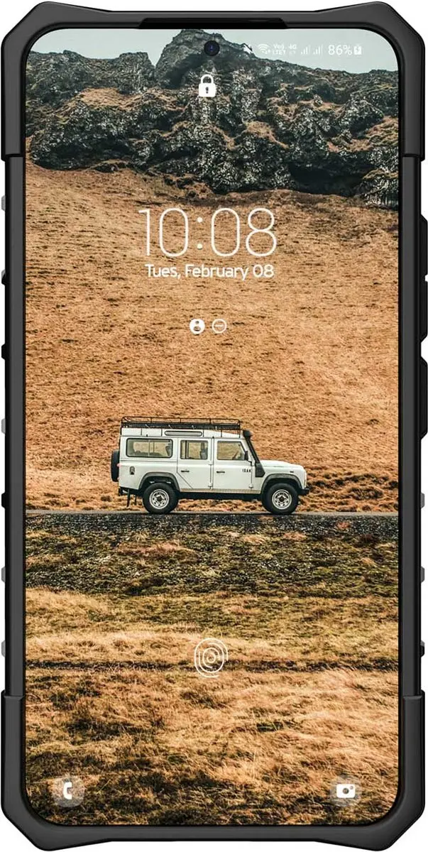 Urban Armor Gear Pathfinder Samsung Galaxy S22 Hoesje - Zwart - afbeelding 4 van 6