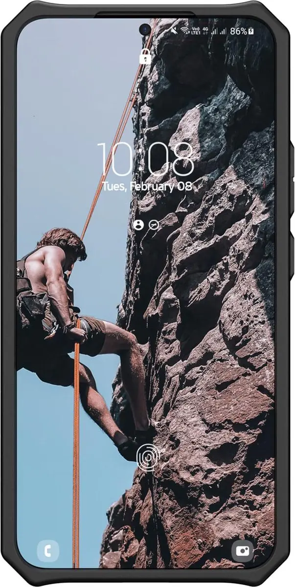 Urban Armor Gear Monarch 213431115555 Hoesje - Samsung Galaxy S22 Plus - Blauw - afbeelding 4 van 6