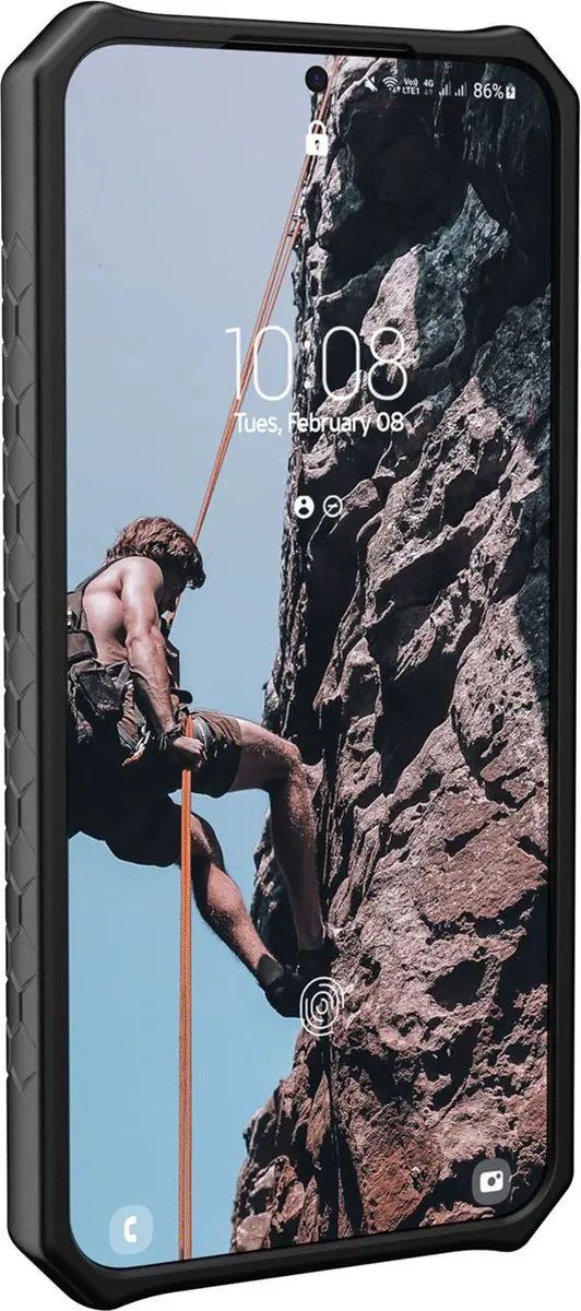 Urban Armor Gear Monarch Samsung Galaxy S22 Plus Hoesje - Crimson - afbeelding 6 van 6
