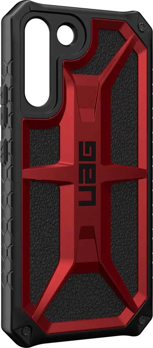 Urban Armor Gear Monarch Samsung Galaxy S22 Plus Hoesje - Crimson - afbeelding 2 van 6