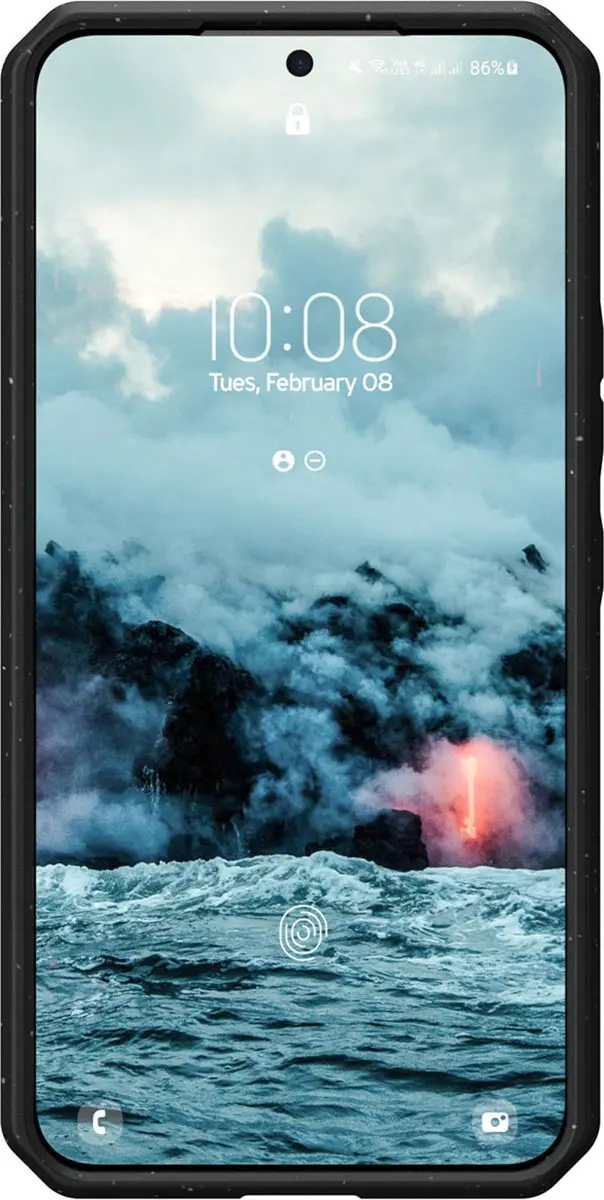 Urban Armor Gear Outback Bio Samsung Galaxy S22 Hoesje - Zwart - afbeelding 4 van 6