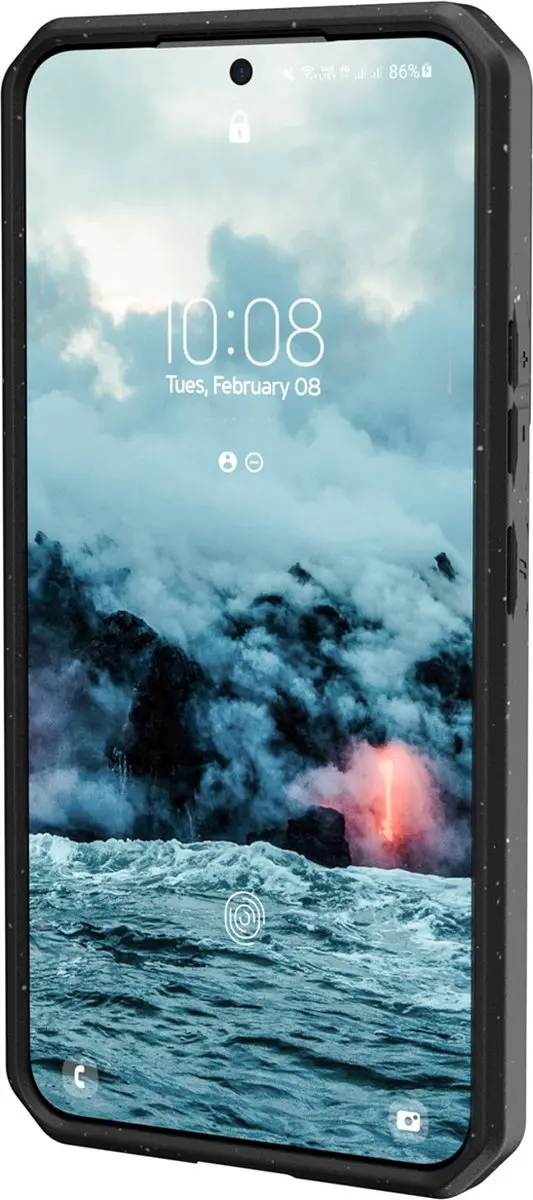 Urban Armor Gear Outback Bio Samsung Galaxy S22 Hoesje - Zwart - afbeelding 3 van 6