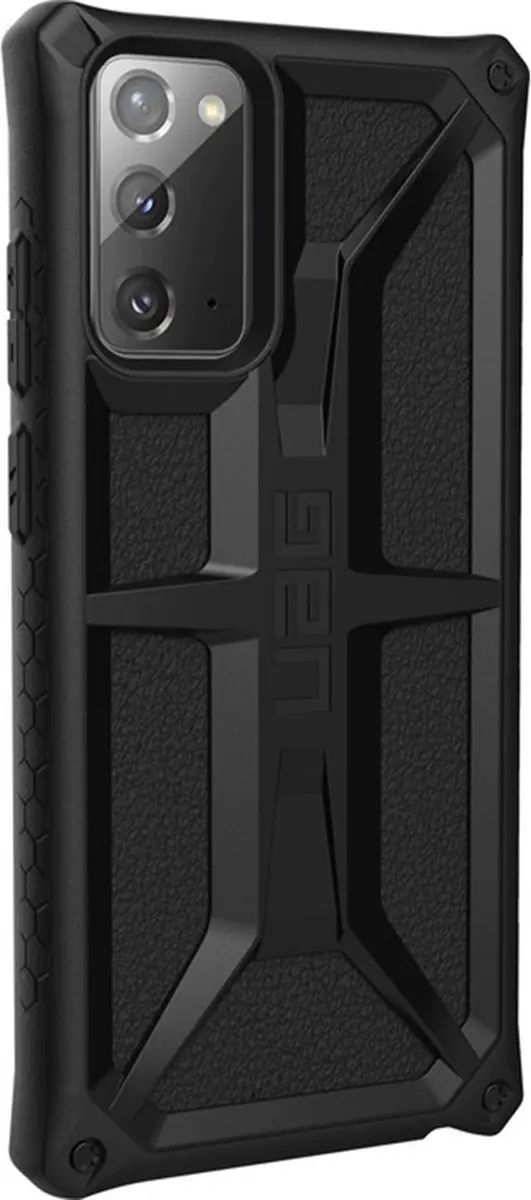 Urban Armor Gear Monarch Samsung Galaxy Note20 Hoesje - Zwart - afbeelding 3 van 6