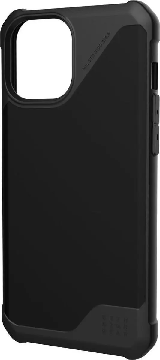 Urban Armor Gear Metropolis LT iPhone 12 Pro Max Hoesje - mpn-812451037340 - Zwart - afbeelding 6 van 6