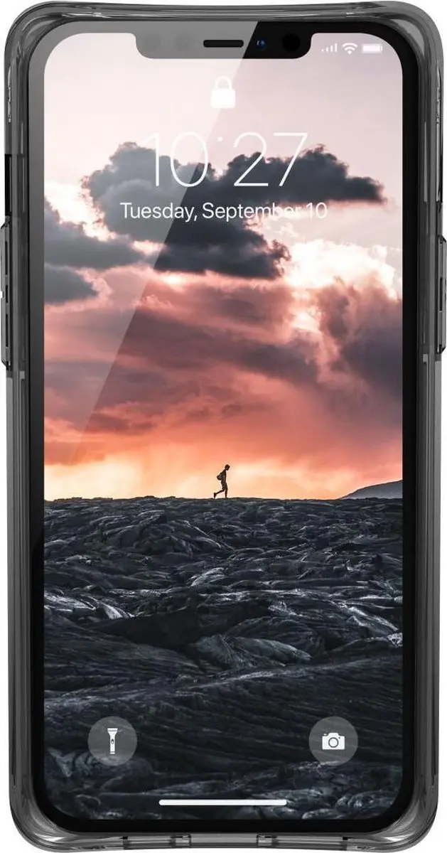 Urban Armor Gear Mouve iPhone 12 Pro Max Hoesje - Ice Clear - afbeelding 4 van 6