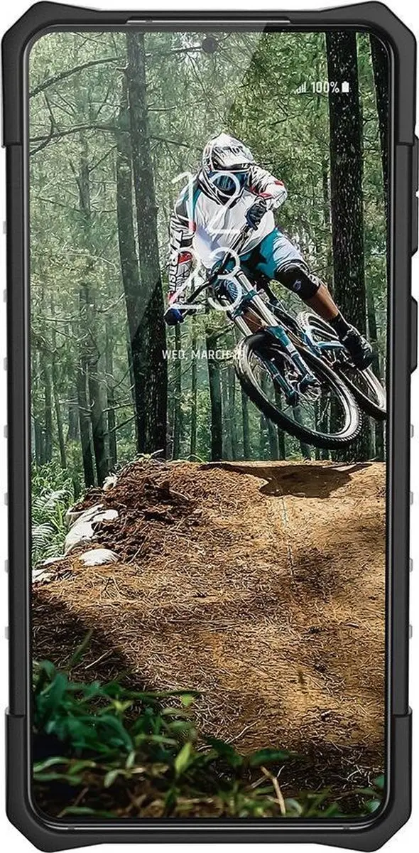 Urban Armor Gear Samsung Galaxy S21 Plus Plasma Ice Hoesje - Transparant - afbeelding 6 van 6