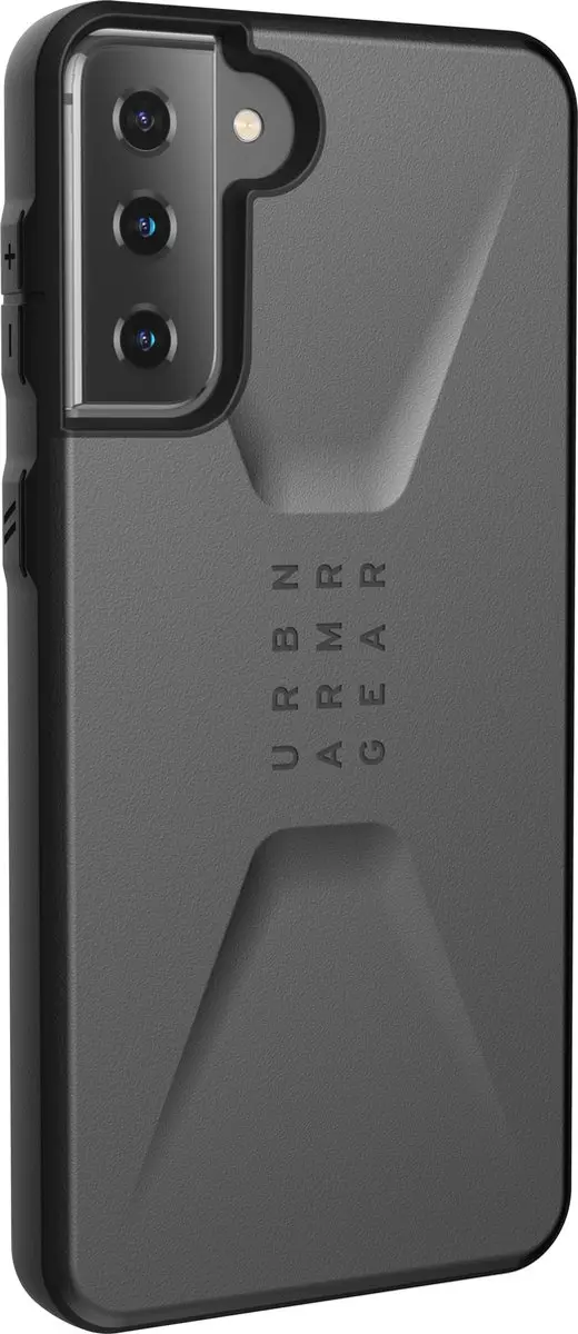 Urban Armor Gear Civilian 21282D113333 Hoesje - Samsung Galaxy S21 Plus - Zilver - afbeelding 5 van 6