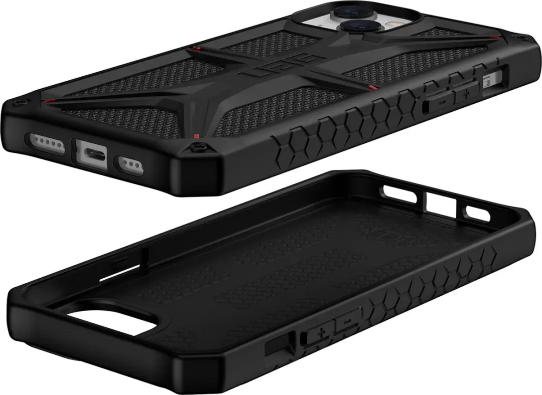 Urban Armor Gear Monarch Hoesje 114033113940 - iPhone 14 Plus - Kevlar zwart - afbeelding 5 van 6