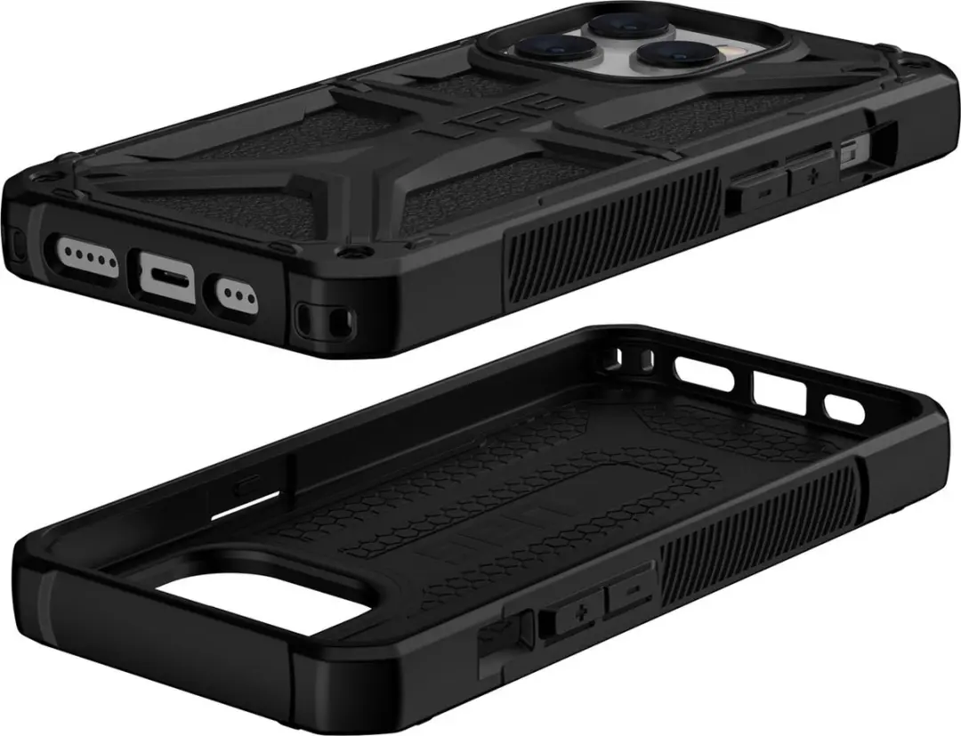 Urban Armor Gear Monarch iPhone 14 Pro Hoesje 114034114040 - Zwart - afbeelding 6 van 6