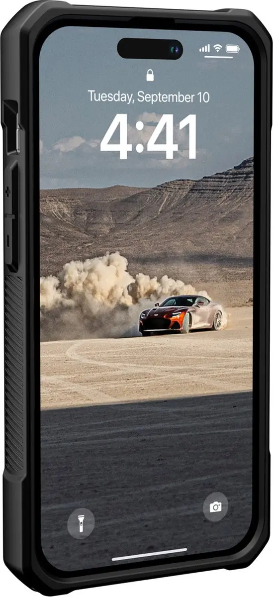 Urban Armor Gear Monarch iPhone 14 Pro Hoesje 114034114040 - Zwart - afbeelding 5 van 6