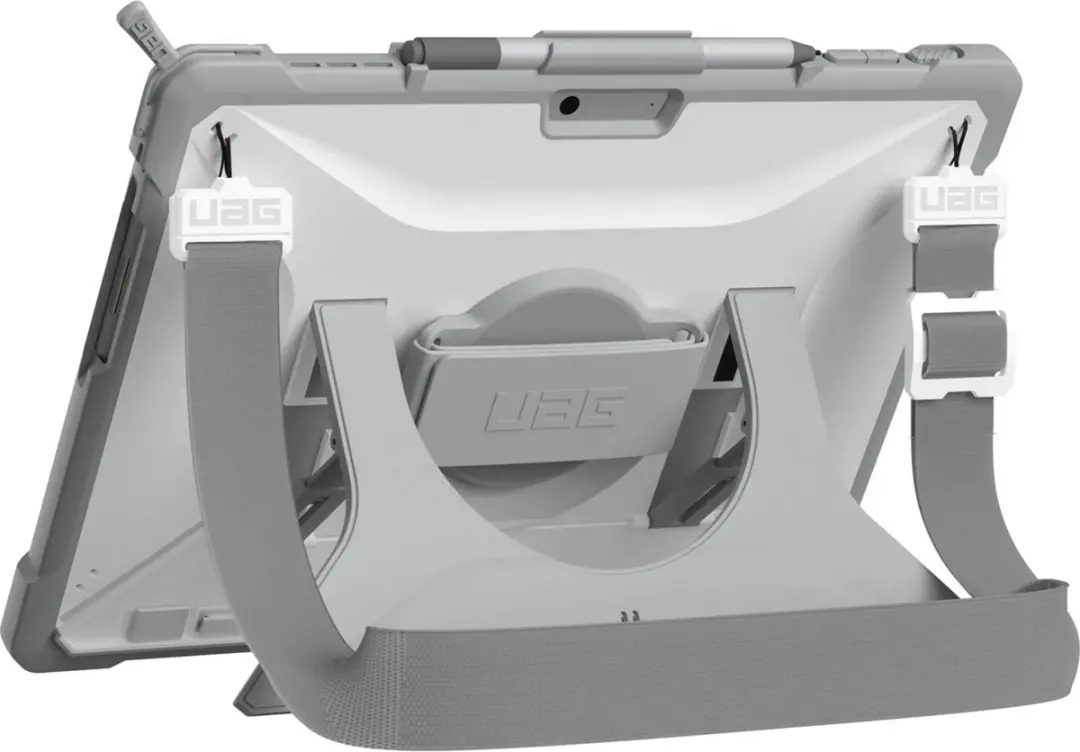 Urban Armor Gear Plasma Healthcare Backcover 324016BH4130 - Microsoft Surface Pro 10/11/12 13" - Wit/Grijs - afbeelding 5 van 6