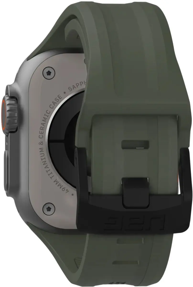 Urban Armor Gear Scout Strap Apple Watch - 44/45/46/49mm Foliage Green - afbeelding 3 van 6
