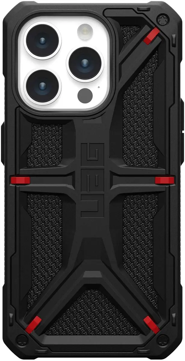 Urban Armor Gear Monarch iPhone 15 Pro Hoesje 114278113940 - Zwart - afbeelding 5 van 6
