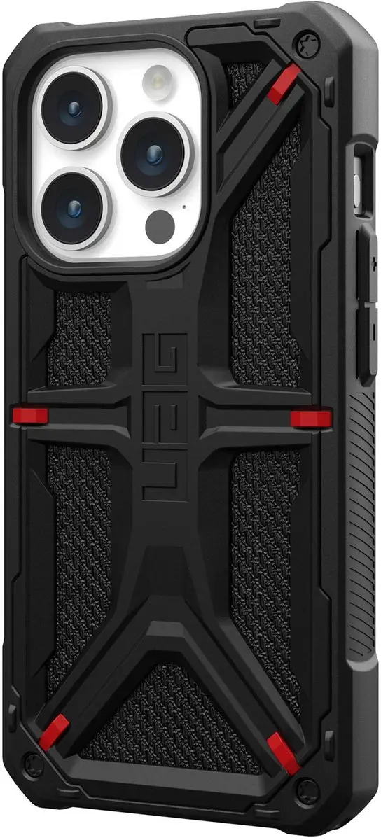 Urban Armor Gear Monarch iPhone 15 Pro Hoesje 114278113940 - Zwart - afbeelding 2 van 6