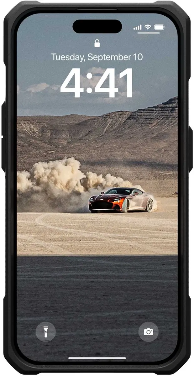 Urban Armor Gear Monarch iPhone 15 Pro Hoesje 114278113940 - Zwart - afbeelding 6 van 6