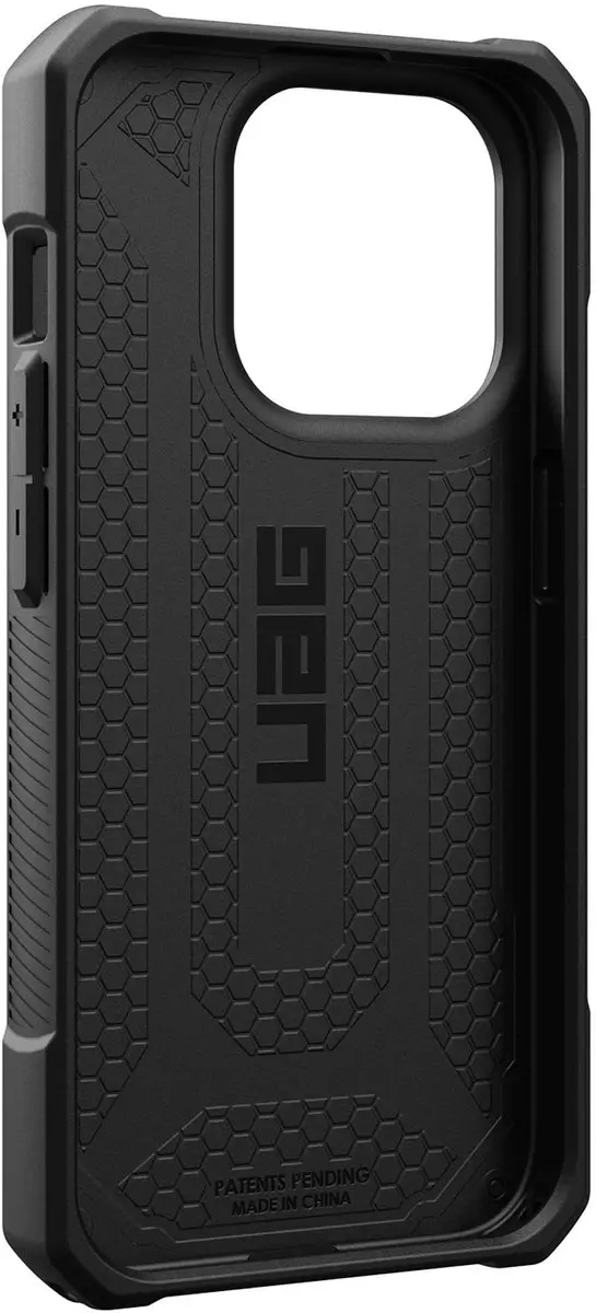 Urban Armor Gear Monarch iPhone 15 Pro Hoesje 114278113940 - Zwart - afbeelding 3 van 6