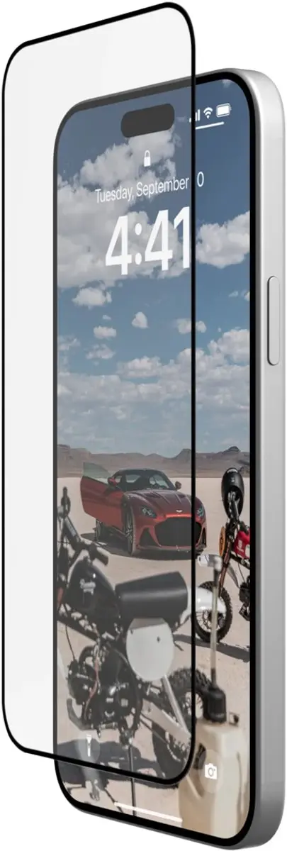 Urban Armor Gear Glass Shield iPhone 15 Plus - Tempered Glass - afbeelding 6 van 6
