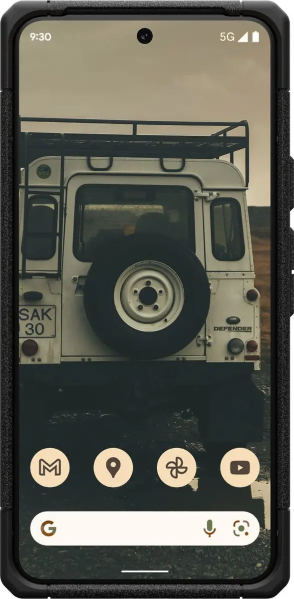 Urban Armor Gear Scout Google Pixel 8 Hoesje - Zwart - afbeelding 6 van 6