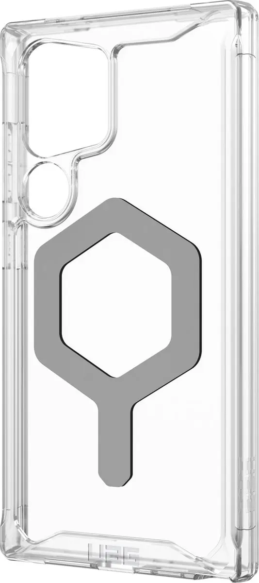 Urban Armor Gear Plyo Hoesje 214431114333 - Samsung Galaxy S24 Ultra - Transparant Zilver - afbeelding 3 van 6