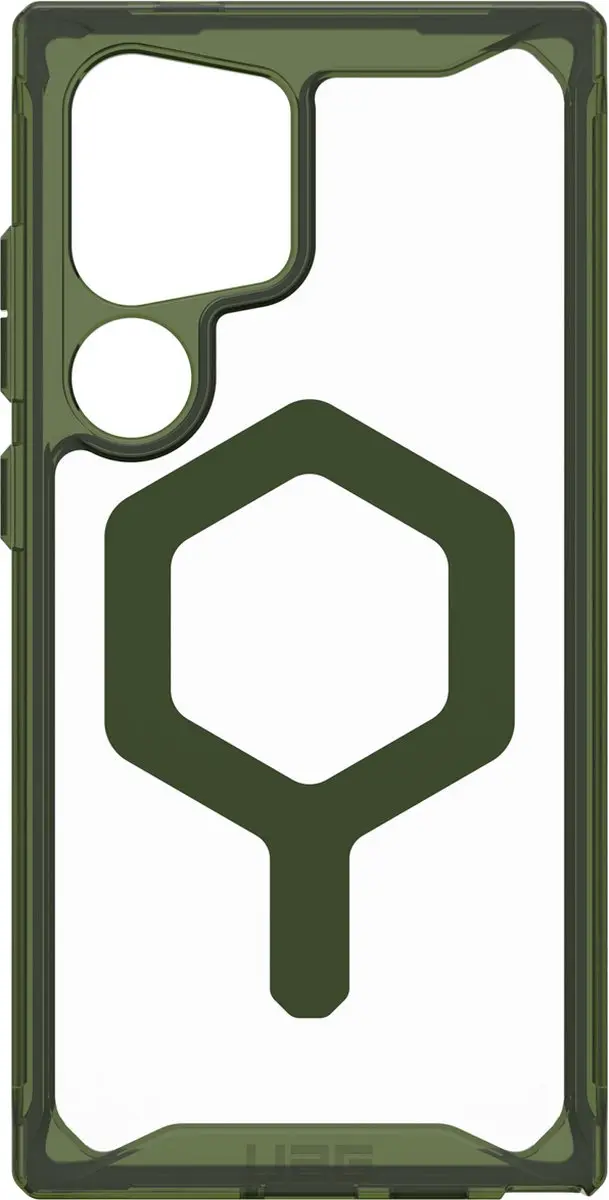 Urban Armor Gear Plyo Hoesje Geschikt voor Samsung Galaxy S24 Ultra Ice Olive