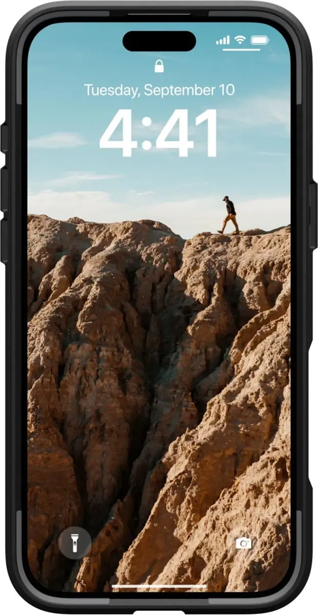 Urban Armor Gear Civilian Mag iPhone 16 Plus Hoesje - 114443114040 - Zwart - afbeelding 6 van 6