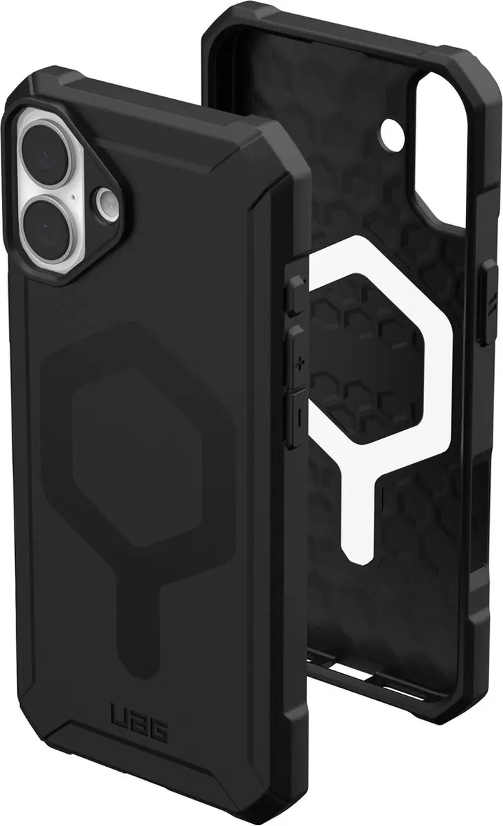 Urban Armor Gear Essential Armor Hoesje iPhone 16 Plus - Zwart - afbeelding 6 van 6