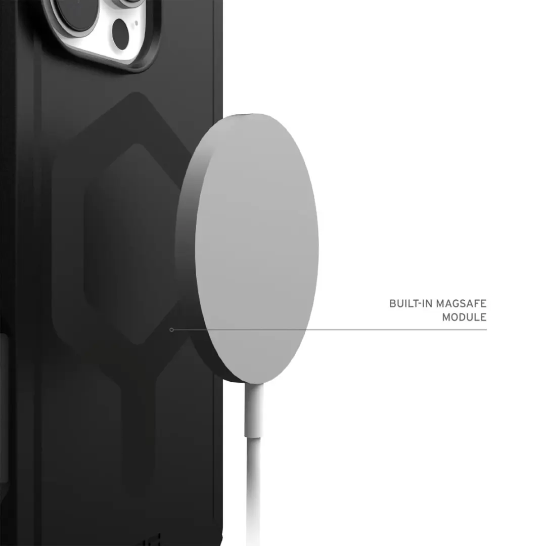 Urban Armor Gear Essential Armor Hoesje 114448114040 - iPhone 16 Pro - Zwart - afbeelding 5 van 6