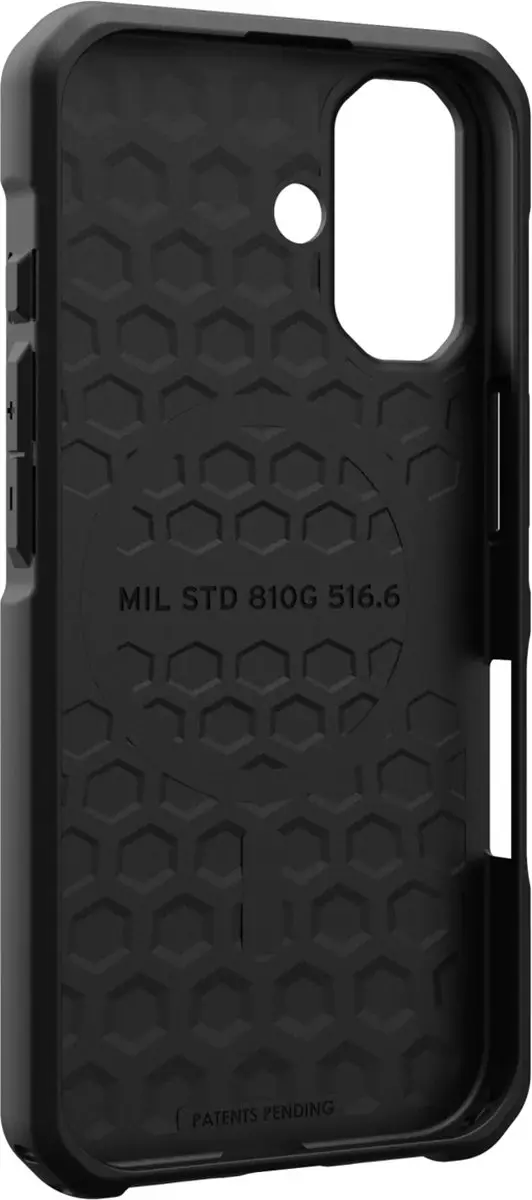 Urban Armor Gear Metropolis LT Hoesje 114454113940 - iPhone 16 - MagSafe - Kevlar Zwart - afbeelding 4 van 6
