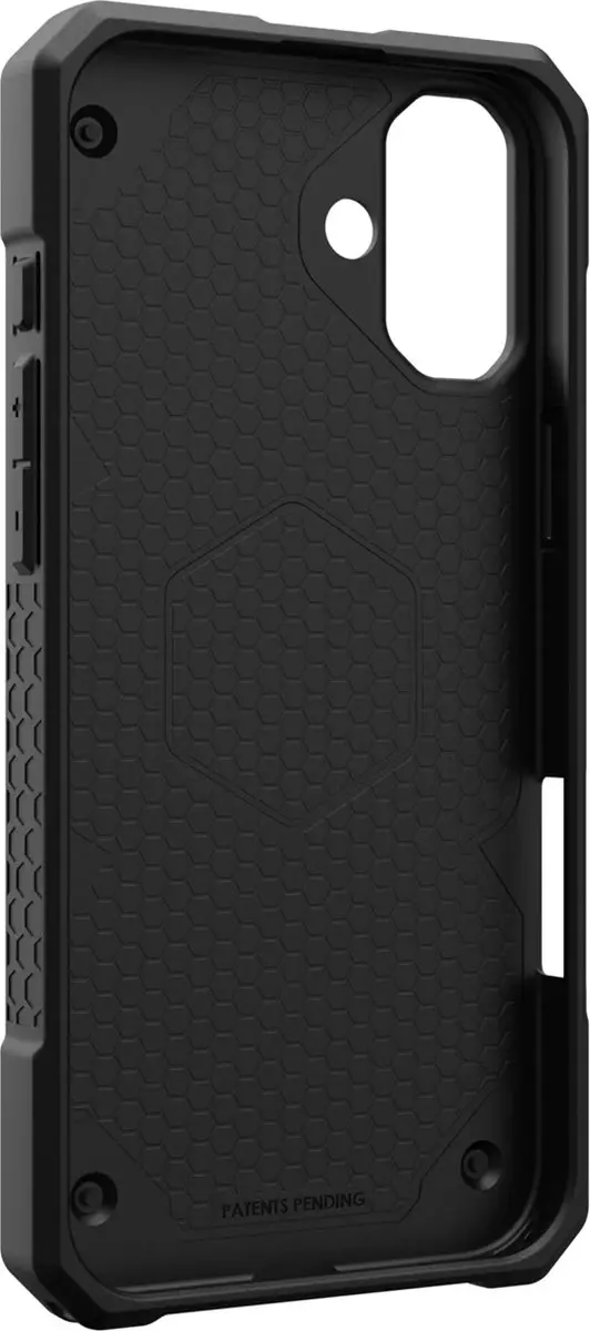 Urban Armor Gear Monarch Pro Hoesje 114455113940 - iPhone 16 Plus - MagSafe - Kevlar Zwart - afbeelding 4 van 6