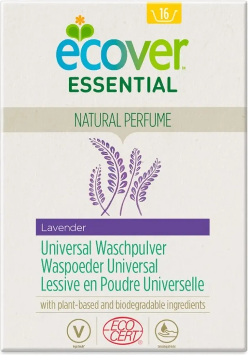 Ecover Essential Waspoeder 1,2kg - 1 Wasbeurt - afbeelding 2 van 3