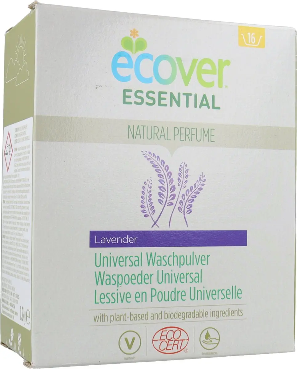 Ecover Essential Waspoeder 1,2kg - 1 Wasbeurt - afbeelding 3 van 3