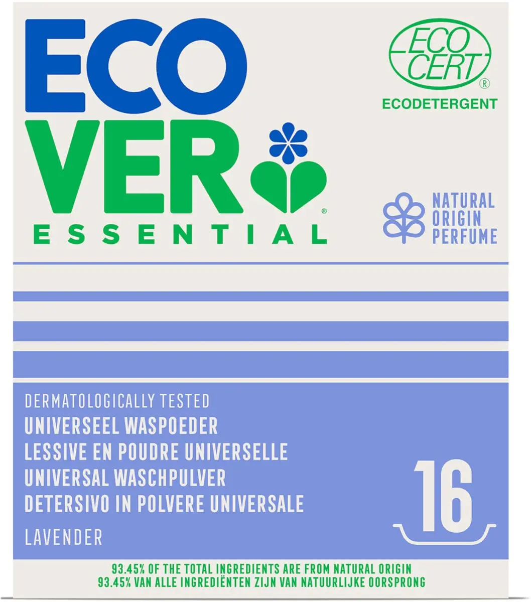 Ecover Essential Waspoeder 1,2kg