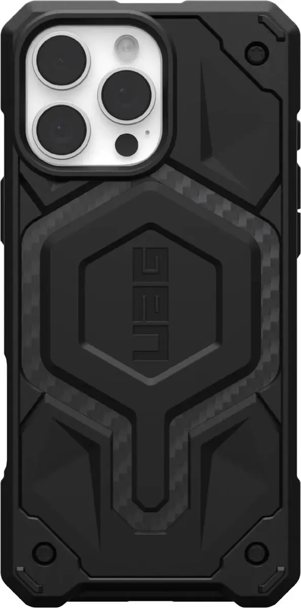 Urban Armor Gear Monarch Pro Mag Hoesje 114457114242 - iPhone 16 Pro Max - Zwart - afbeelding 4 van 6