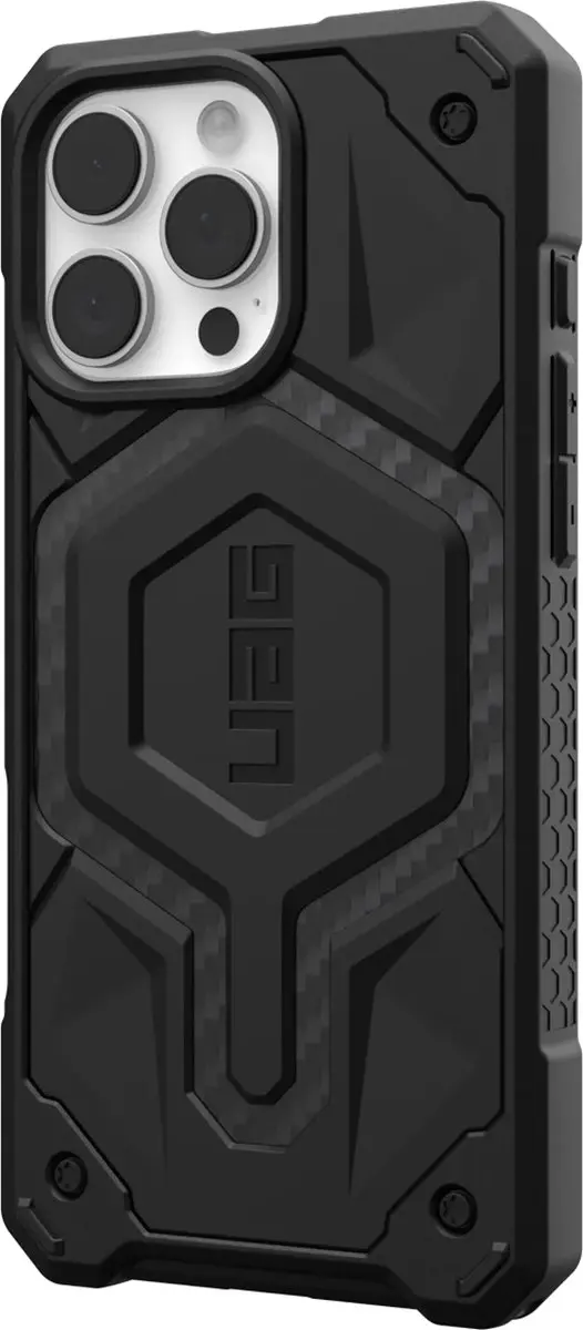 Urban Armor Gear Monarch Pro Mag Hoesje 114457114242 - iPhone 16 Pro Max - Zwart - afbeelding 2 van 6