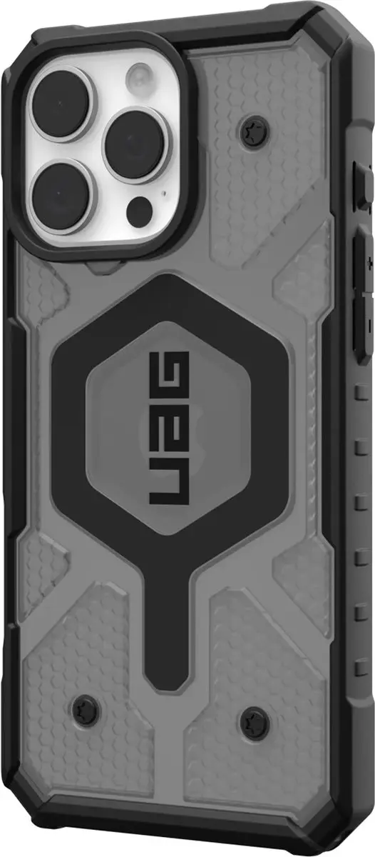 Urban Armor Gear Pathfinder Mag iPhone 16 Pro Max Hoesje - 114465113131 - Ash Grey - afbeelding 2 van 6