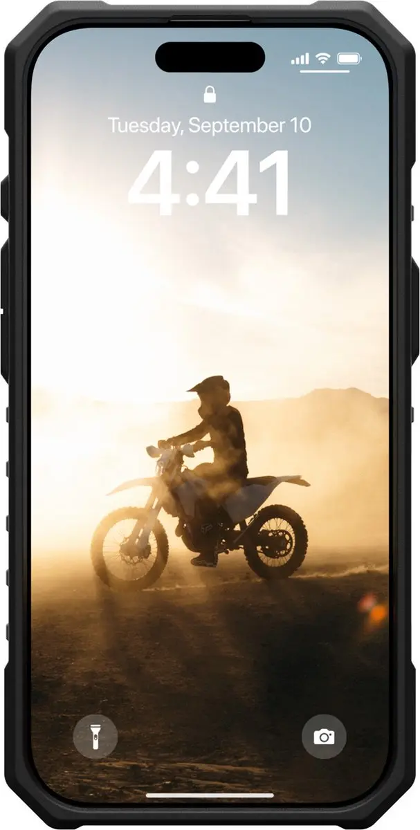Urban Armor Gear Pathfinder Mag iPhone 16 Pro Hoesje - 114468113333 - Zilver - afbeelding 5 van 6