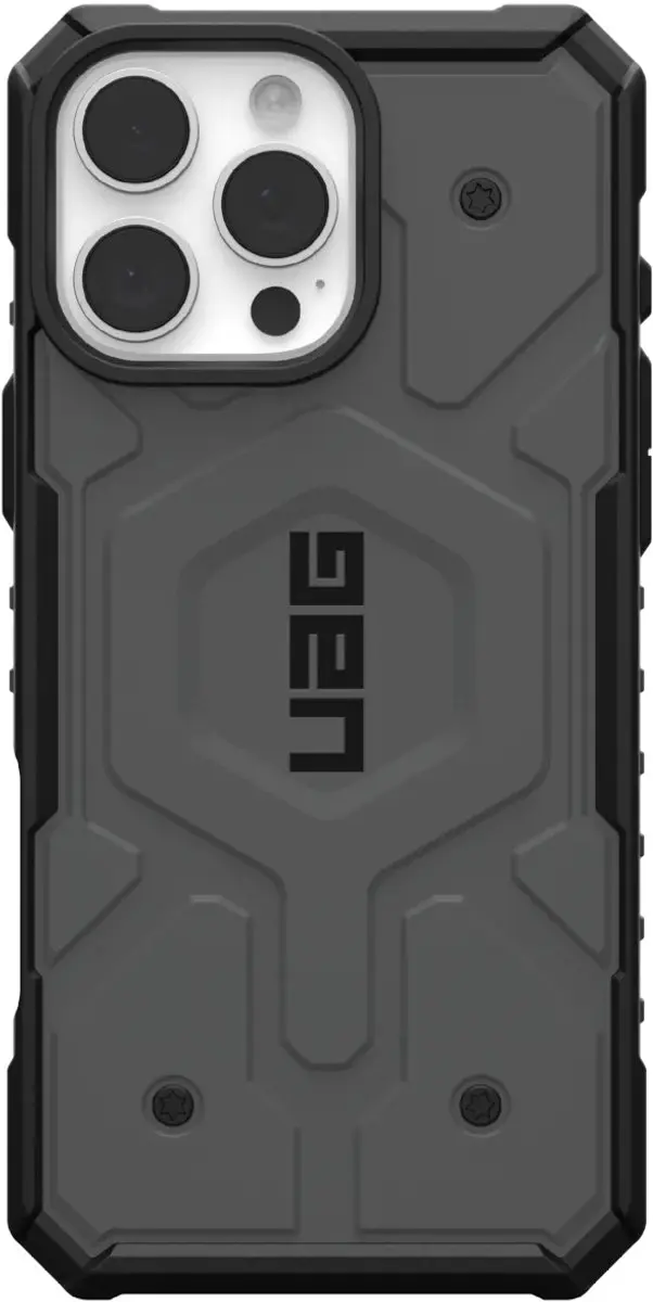 Urban Armor Gear Pathfinder Mag iPhone 16 Pro Max Hoesje 114469113333 - Zilver - afbeelding 3 van 6