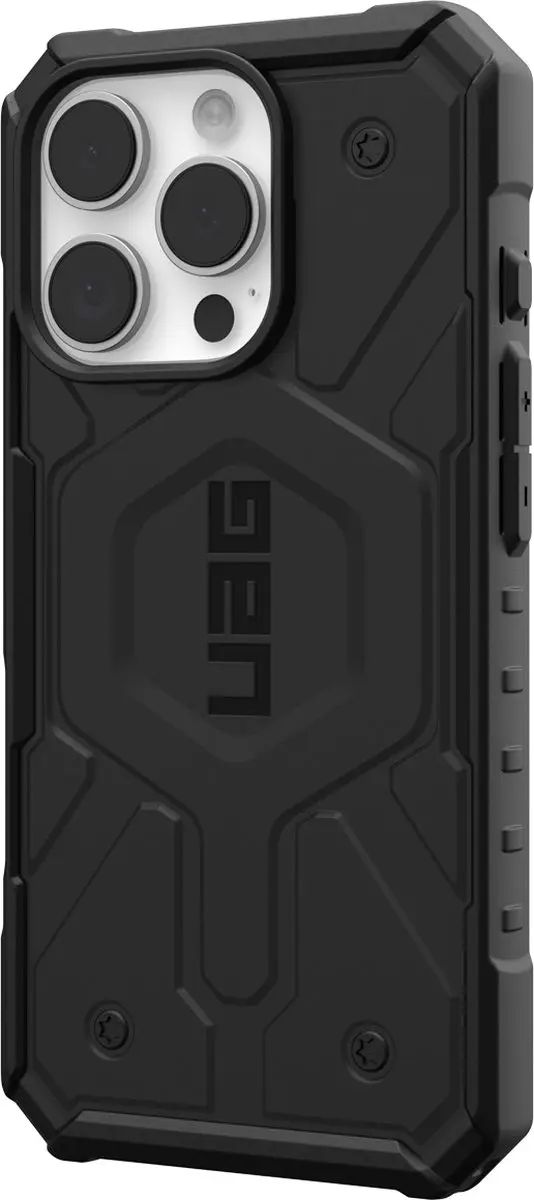Urban Armor Gear Pathfinder Mag iPhone 16 Pro Max Hoesje - 114469114040 - Zwart - afbeelding 2 van 6