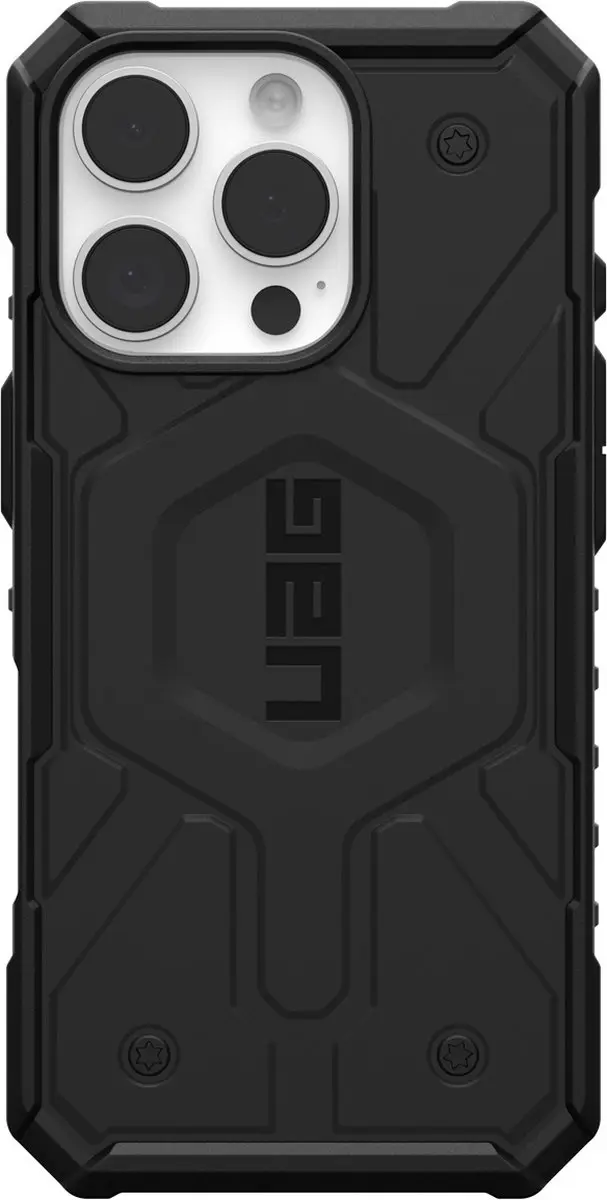 Urban Armor Gear Pathfinder Mag iPhone 16 Pro Max Hoesje - 114469114040 - Zwart - afbeelding 4 van 6
