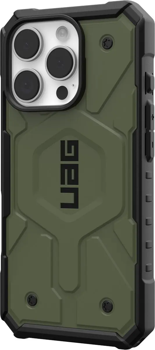 Urban Armor Gear Pathfinder Mag Hoesje 114469117272 - iPhone 16 Pro Max - Olive Green - afbeelding 3 van 6