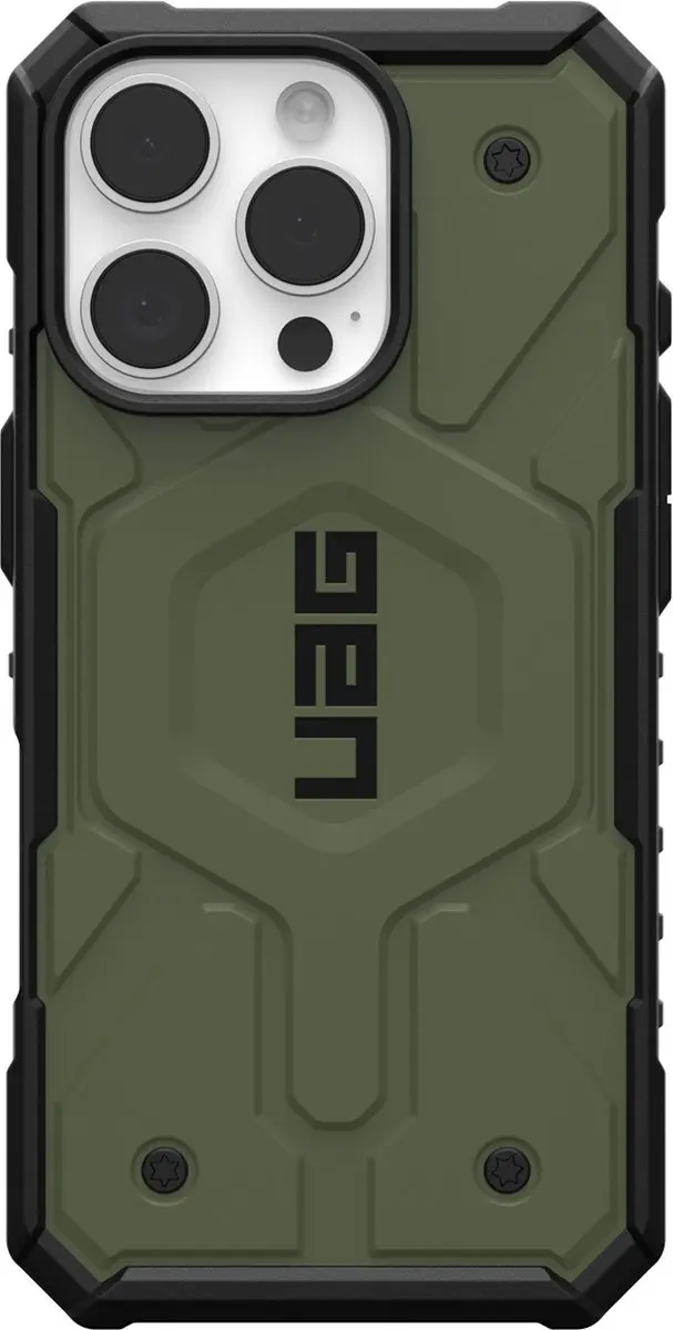 Urban Armor Gear Pathfinder Mag Hoesje 114469117272 - iPhone 16 Pro Max - Olive Green - afbeelding 5 van 6